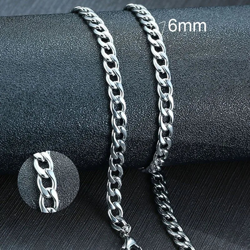 Colar Para Homem aço inoxidável